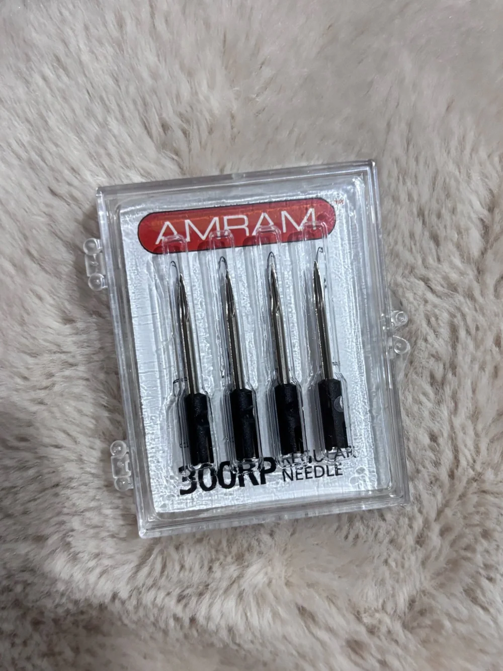 AMRAM 300RP Regular Needle - White and Red Packaging
